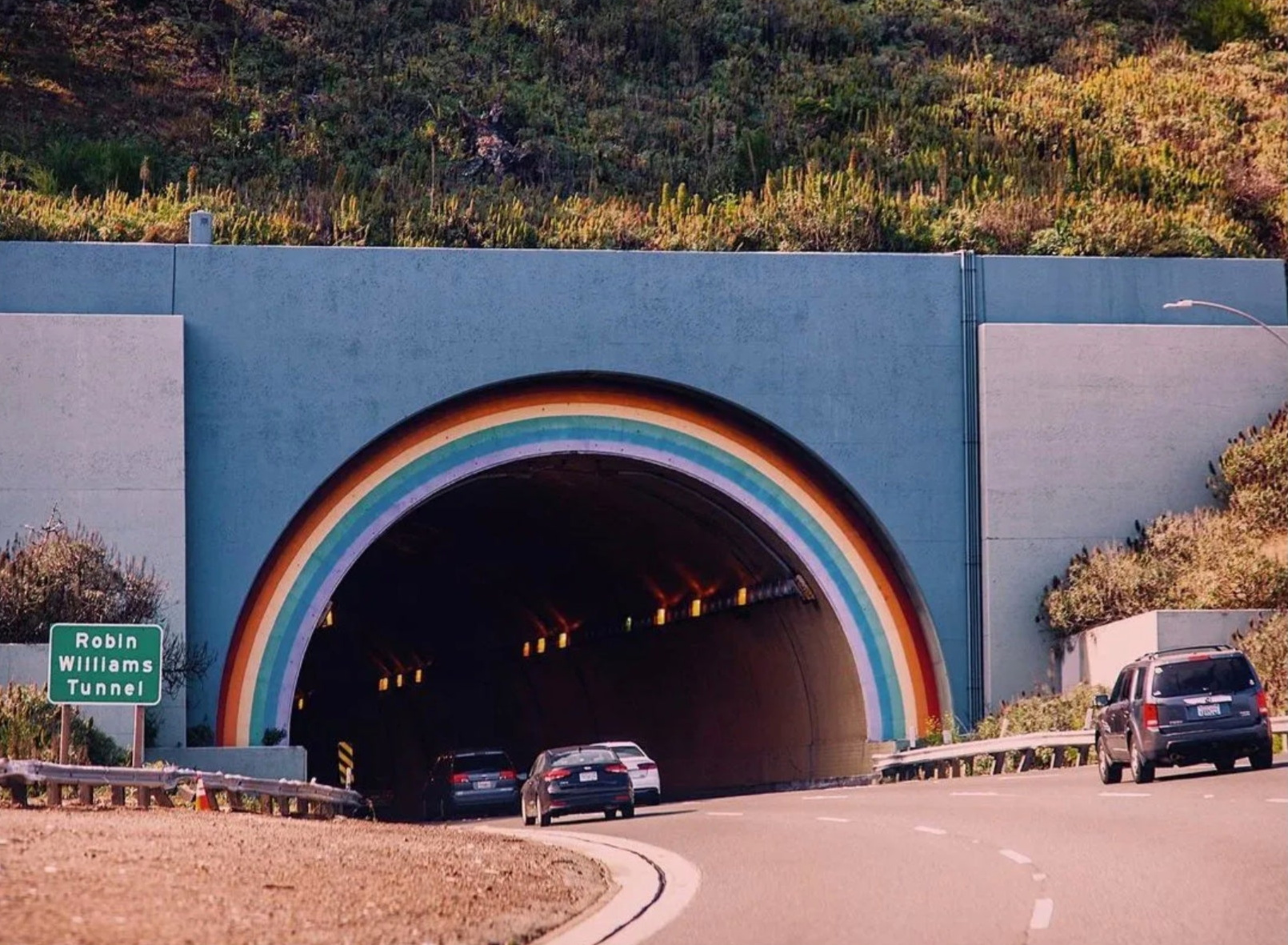 rainbow tunnel