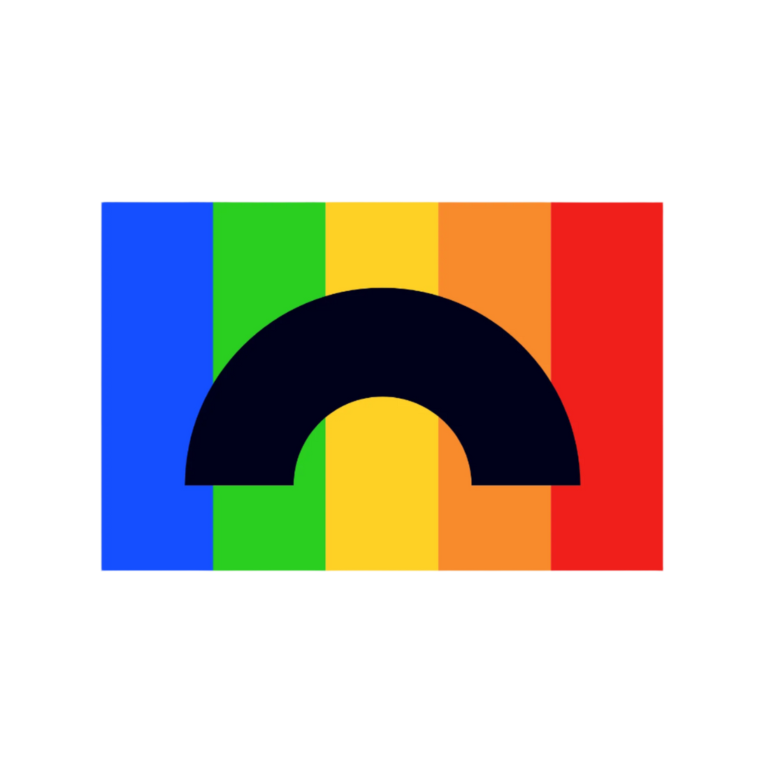 blinded by rainbows logo