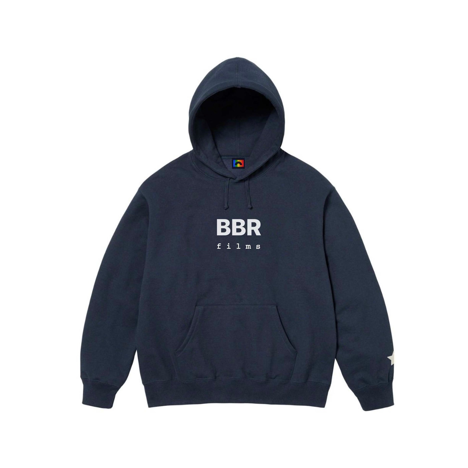 Classic Hoodie Navy - Blinded by Rainbows