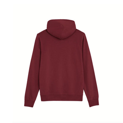 maroon hoodie 